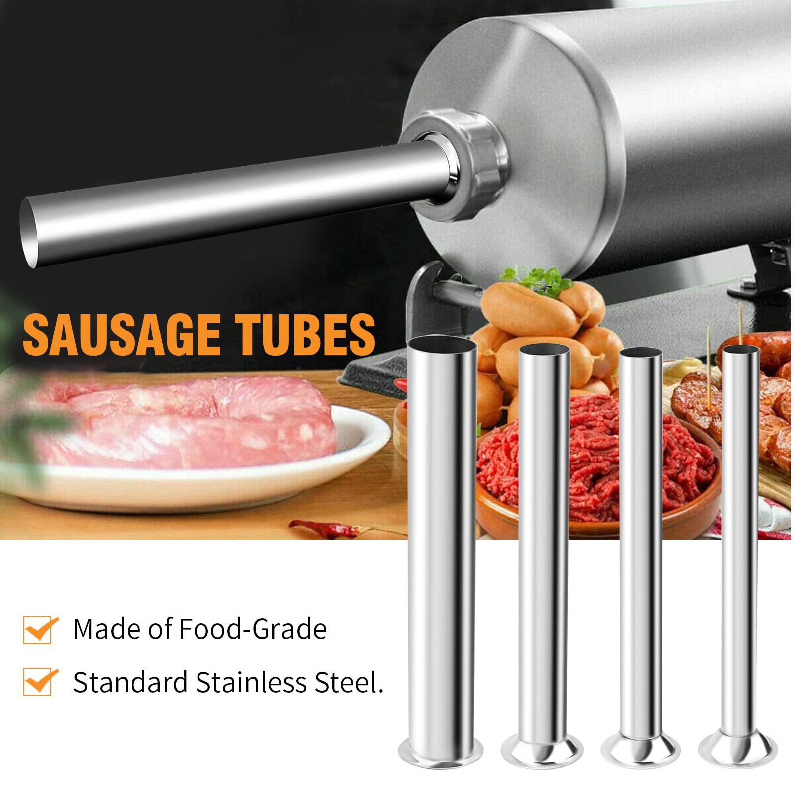 Hoypeyfiy sausage tubes base diameter 1-9/16 inch detail.