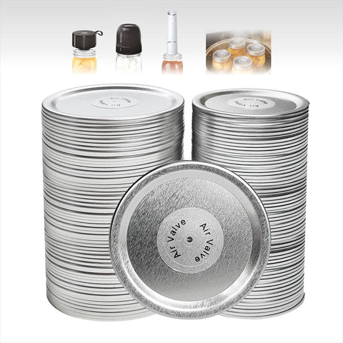 Hoyphvel regular-mouth air-valve lids for airtight sealing and freshness