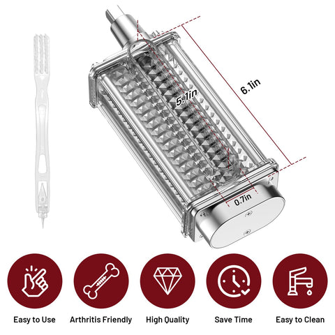 HOZODO boneless-meat-07in-thick capacity enables versatile tenderizing.