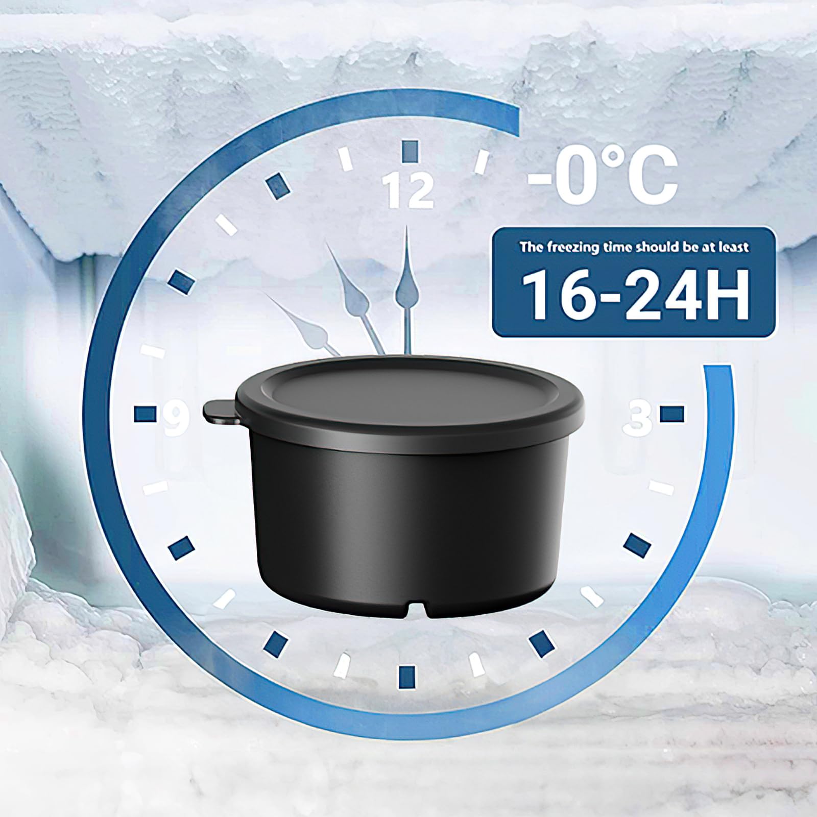 HOZODO BPA-free plastic ice mold, safe and durable.