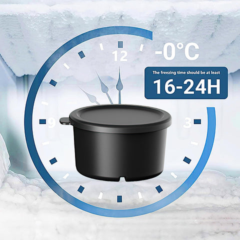 HOZODO BPA-free plastic ice mold, safe and durable.