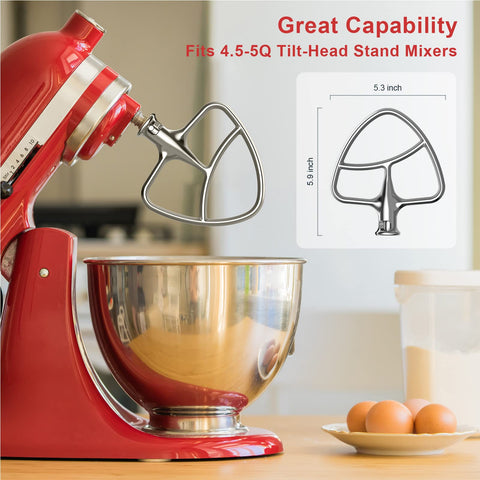 HOZODO circular-head beater enhances stability during heavy doughs