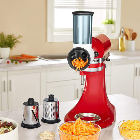 HOZODO coarse shredding blade for KitchenAid ideal for cheese and carrots
