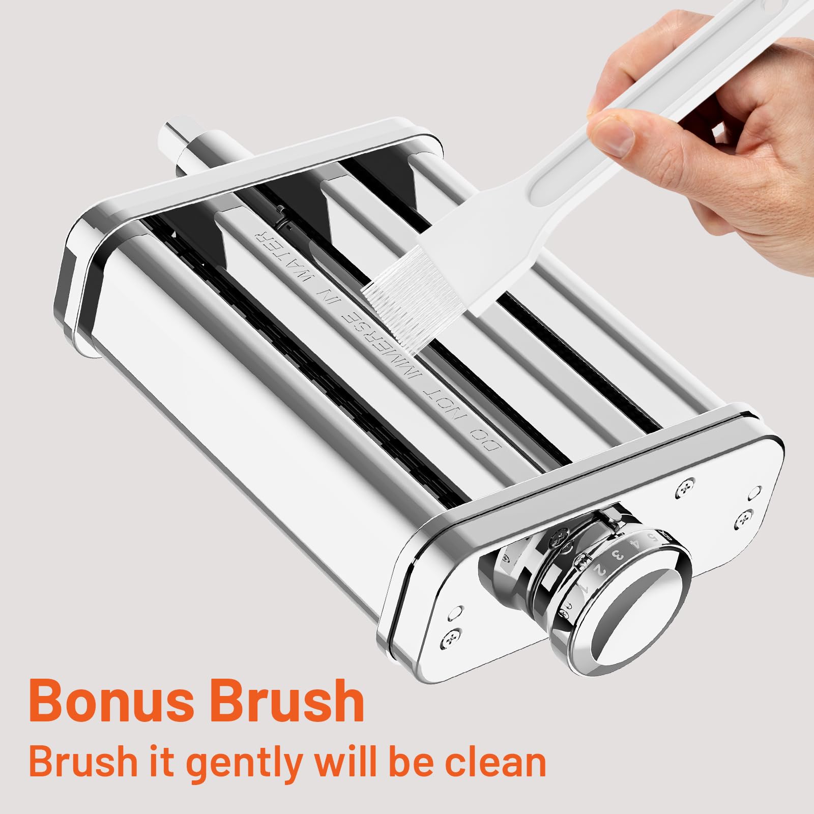 HOZODO cleaning brush included for quick maintenance after use.