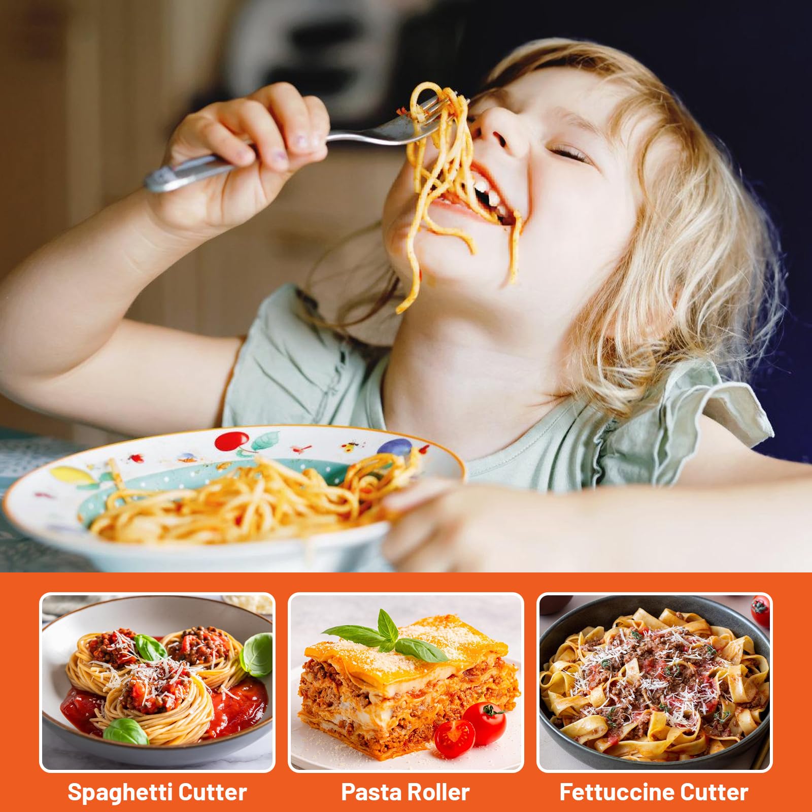 HOZODO removable baffle helps keep counters clean during operation.