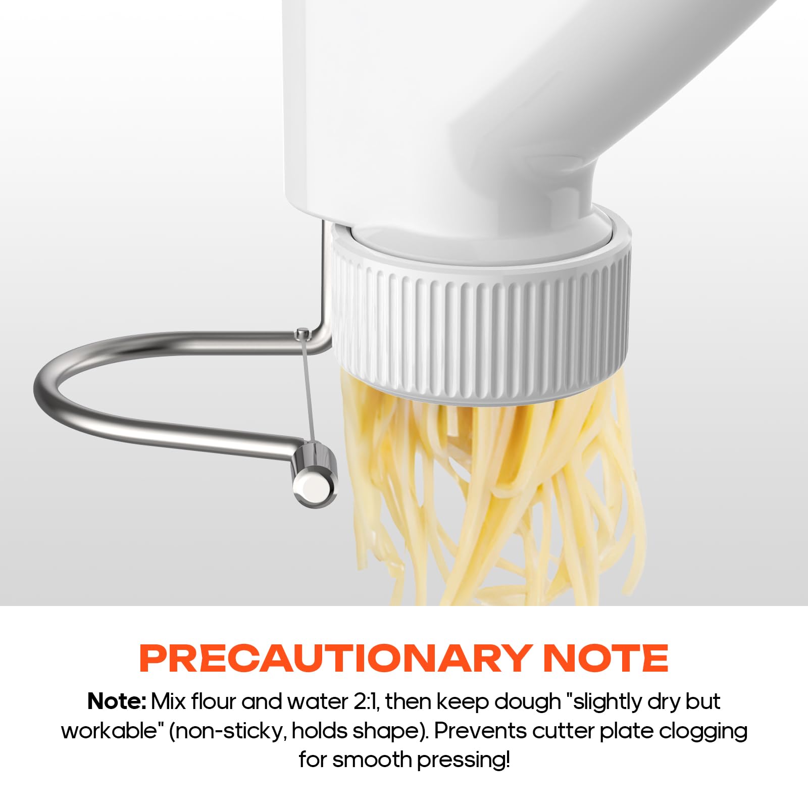 HOZODO pasta press small macaroni plate creates delicate mini tubes