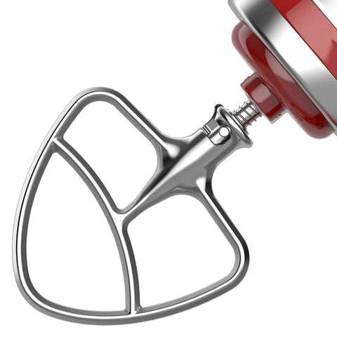 HOZODO stainless steel beater for KitchenAid tilt-head improves even mixing