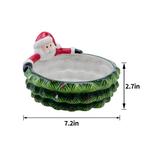 HPYNPES hand-painted candy bowl detail highlights artisanal craftsmanship for décor