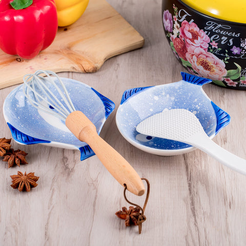 HPYNPES heat resistant spoon rest endures stovetop heat while protecting surfaces