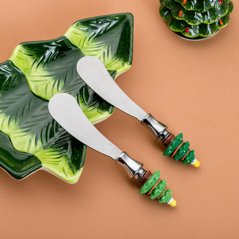 HPYNPES stainless-steel blades close-up show durable, smooth spreading.