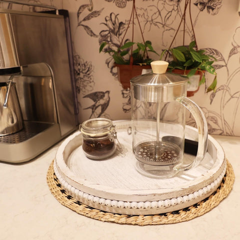 Hrastany gift-ready wood tray perfect for housewarmings or birthdays