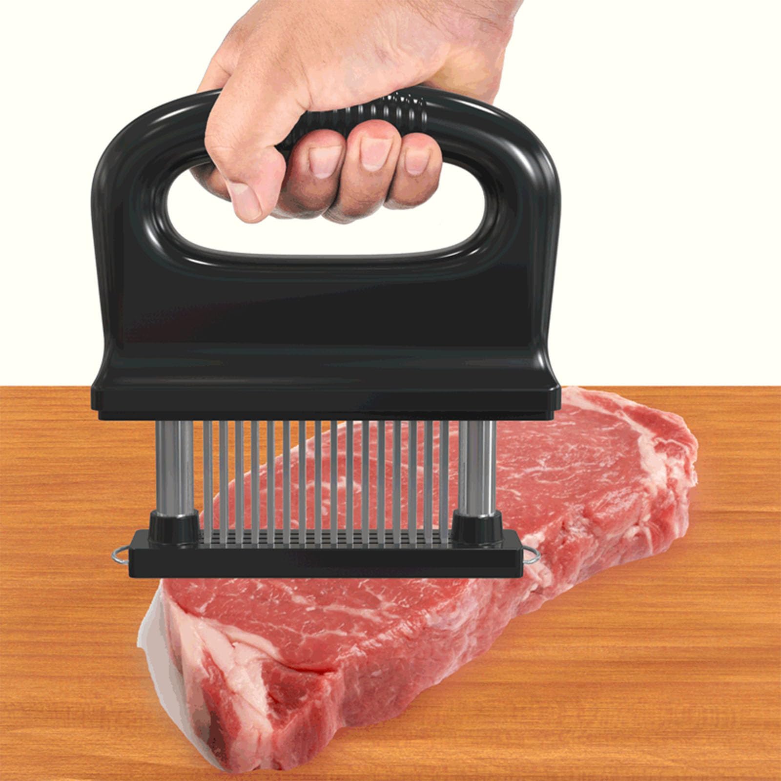 HRZLITAY stainless steel blades stay sharp through heavy use