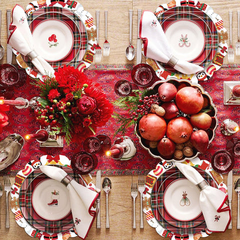 HSDSH 50pcs placemats suitable for large gatherings and parties.