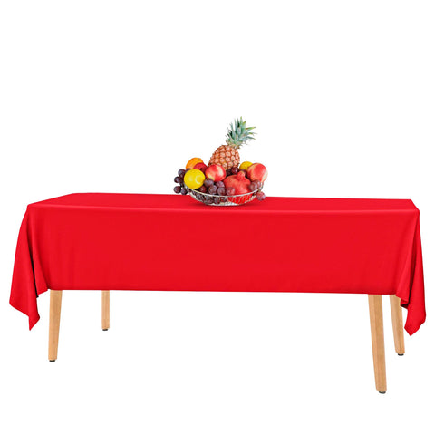 HSGUS party-tablecover red rectangle for holidays and gatherings.