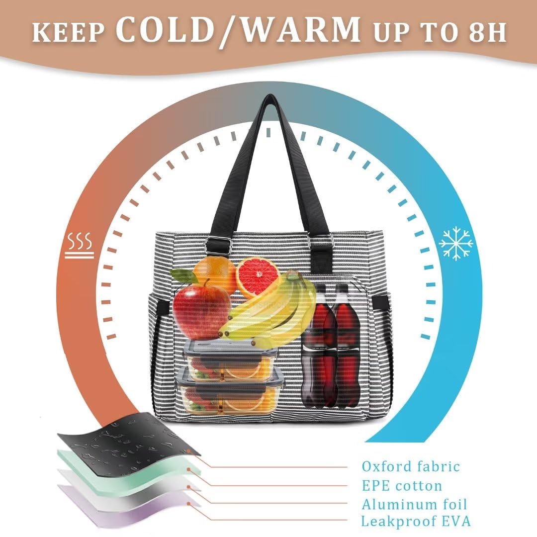 HSHRICH durable oxford fabric lunch bag ready for heavy daily wear