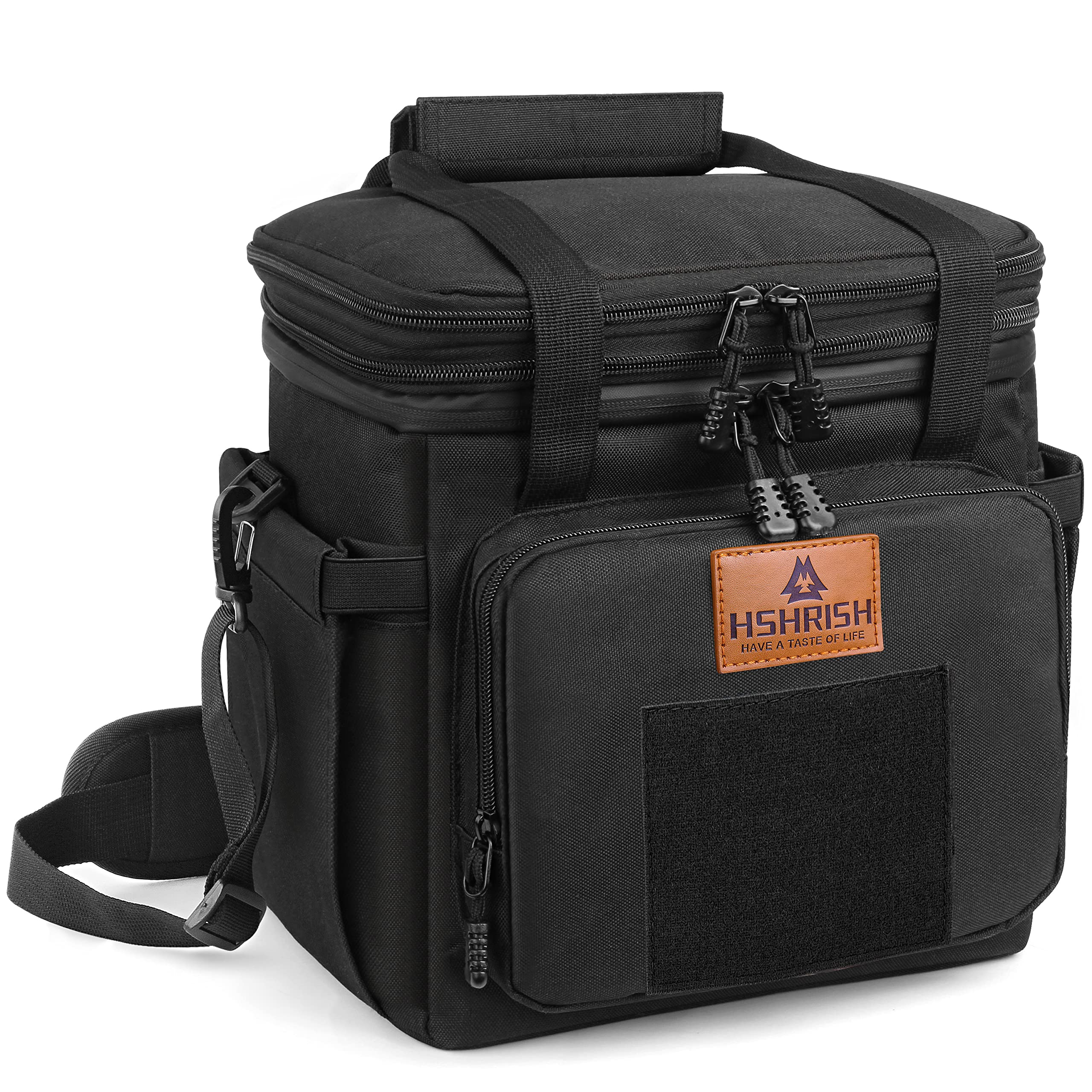HSHRISH lunch box displays large capacity for 24 cans, ideal for work lunches
