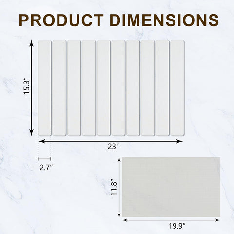 HSPROACC stone drying mat folds compactly for space-saving