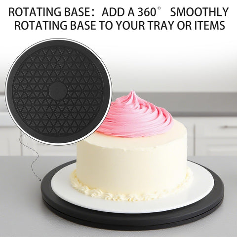 HSTECH kitchen display turntable for cookware and ingredients