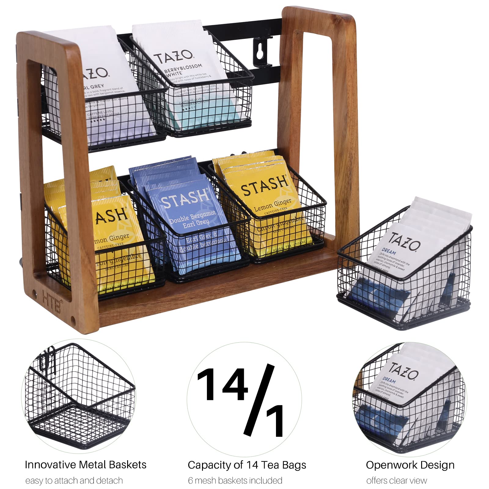HTB compact dimensions fit small kitchen counters and pantries.