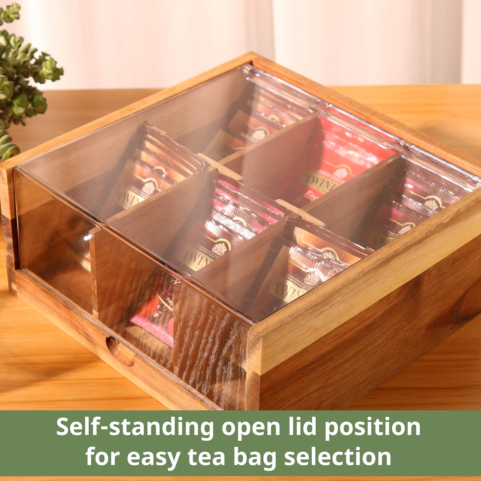 HTB gift box tea chest suitable as a thoughtful tea lover gift.