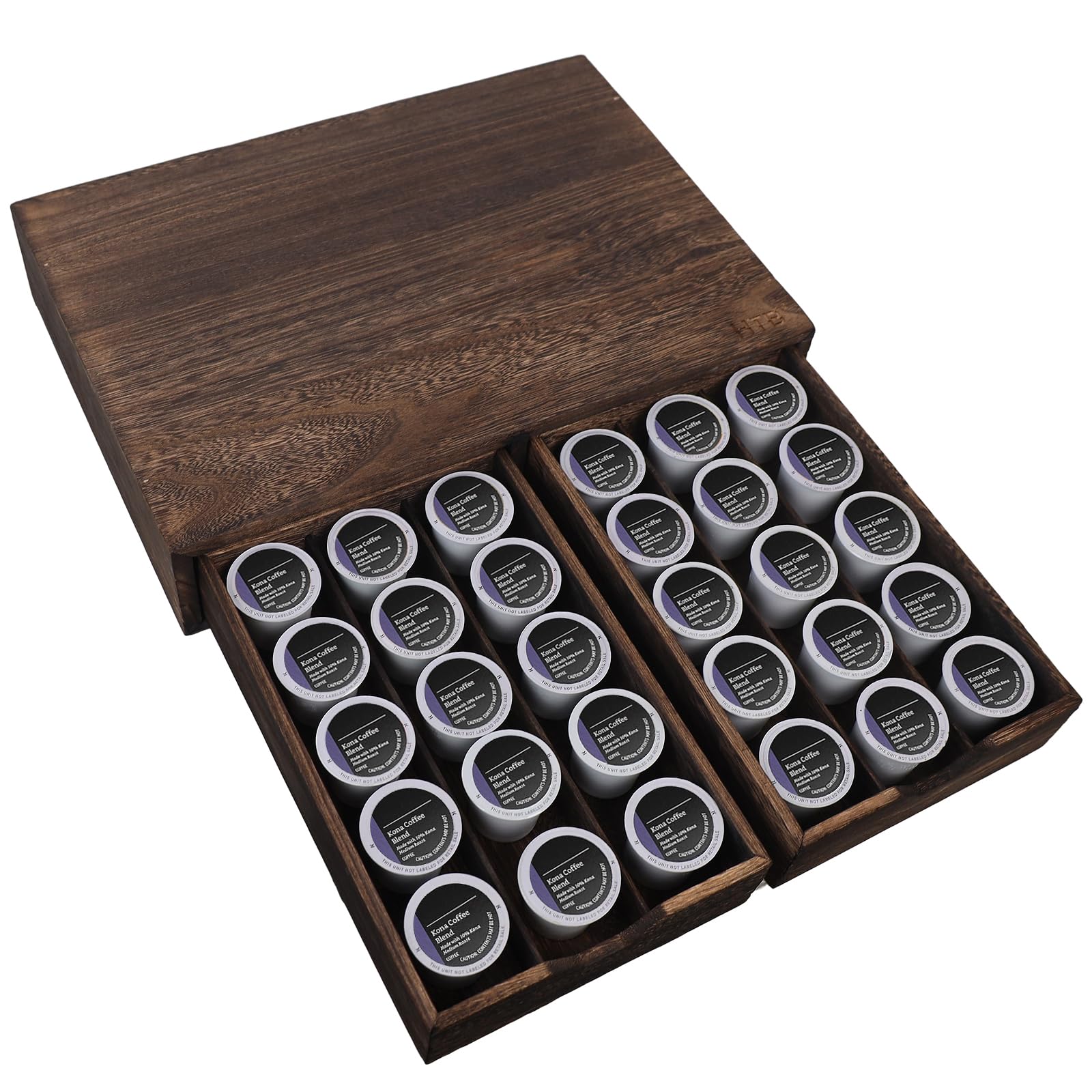 HTB K Cup Holder space-saving design keeps pods accessible without crowding the kitchen.
