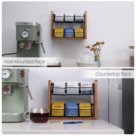 HTB acacia wood base adds warm, timeless style.