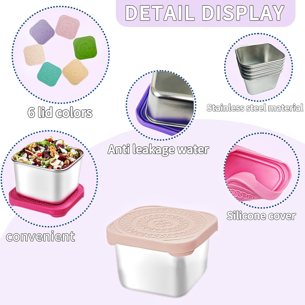 HTEVW 6oz snack cups ideal for fruits, yogurt, and small snacks.