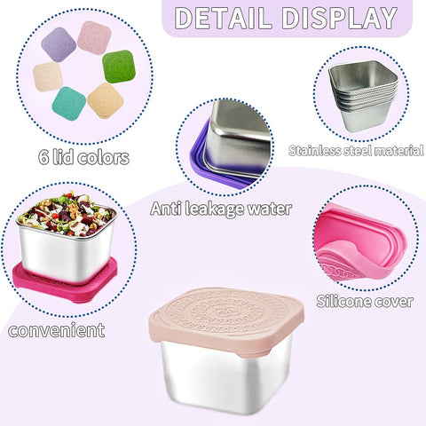 HTEVW 6oz snack cups ideal for fruits, yogurt, and small snacks.