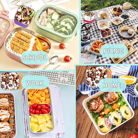HTEVW portable snack containers ideal for daycare, school, and travel