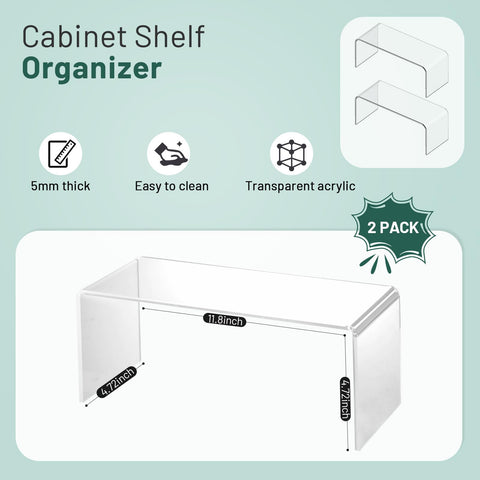 HTRYBNES 5mm acrylic durability with crystal-clear finish enhances kitchen decor.