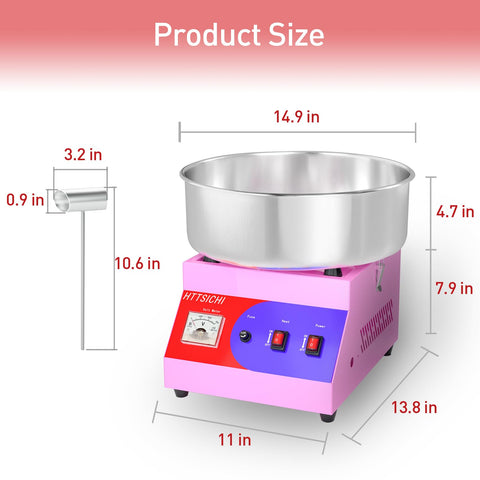 HTTSICHI 304 stainless steel body ensures durable, long-lasting performance.