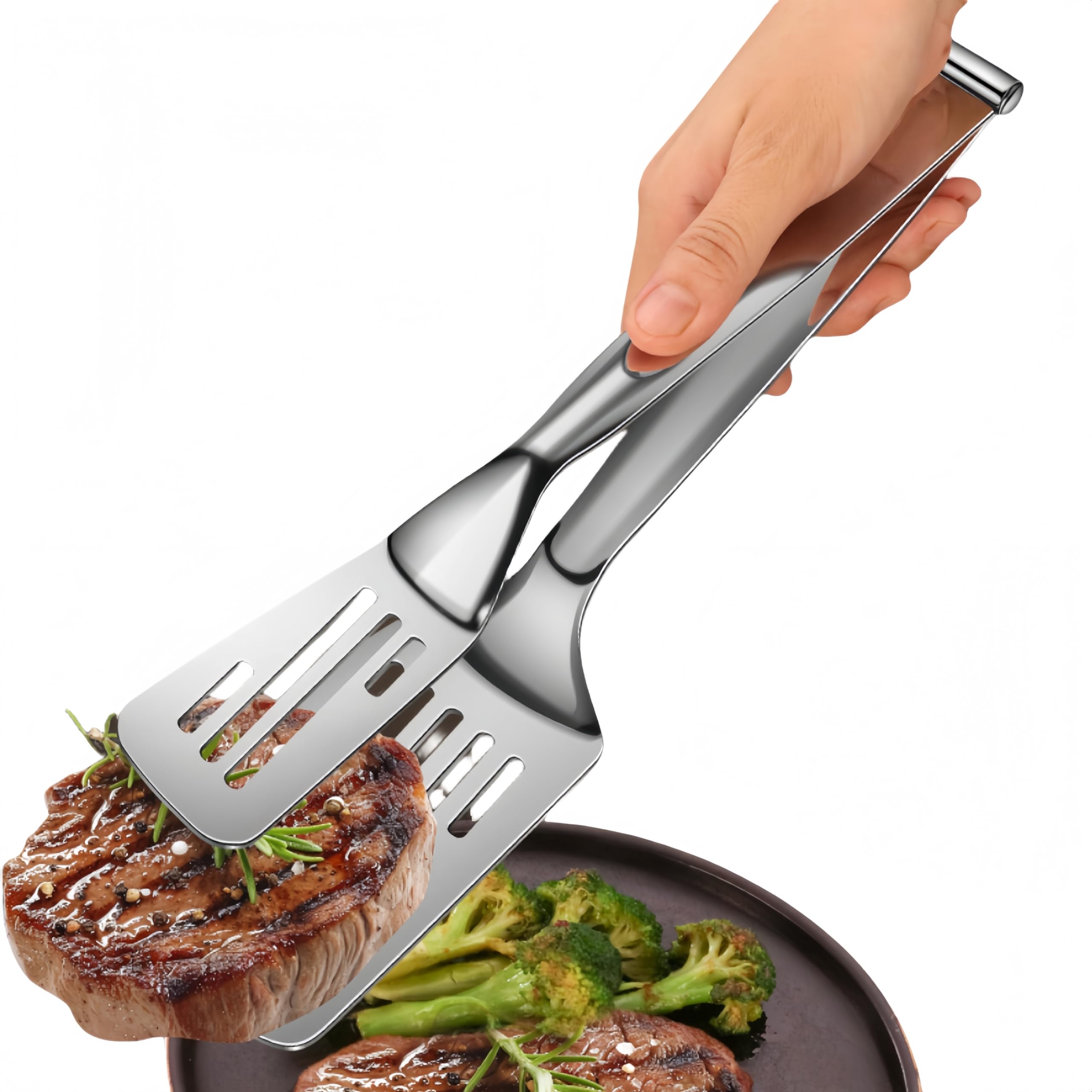 Huakai new kitchen cooking tongs with detachable design for versatile grilling and flipping