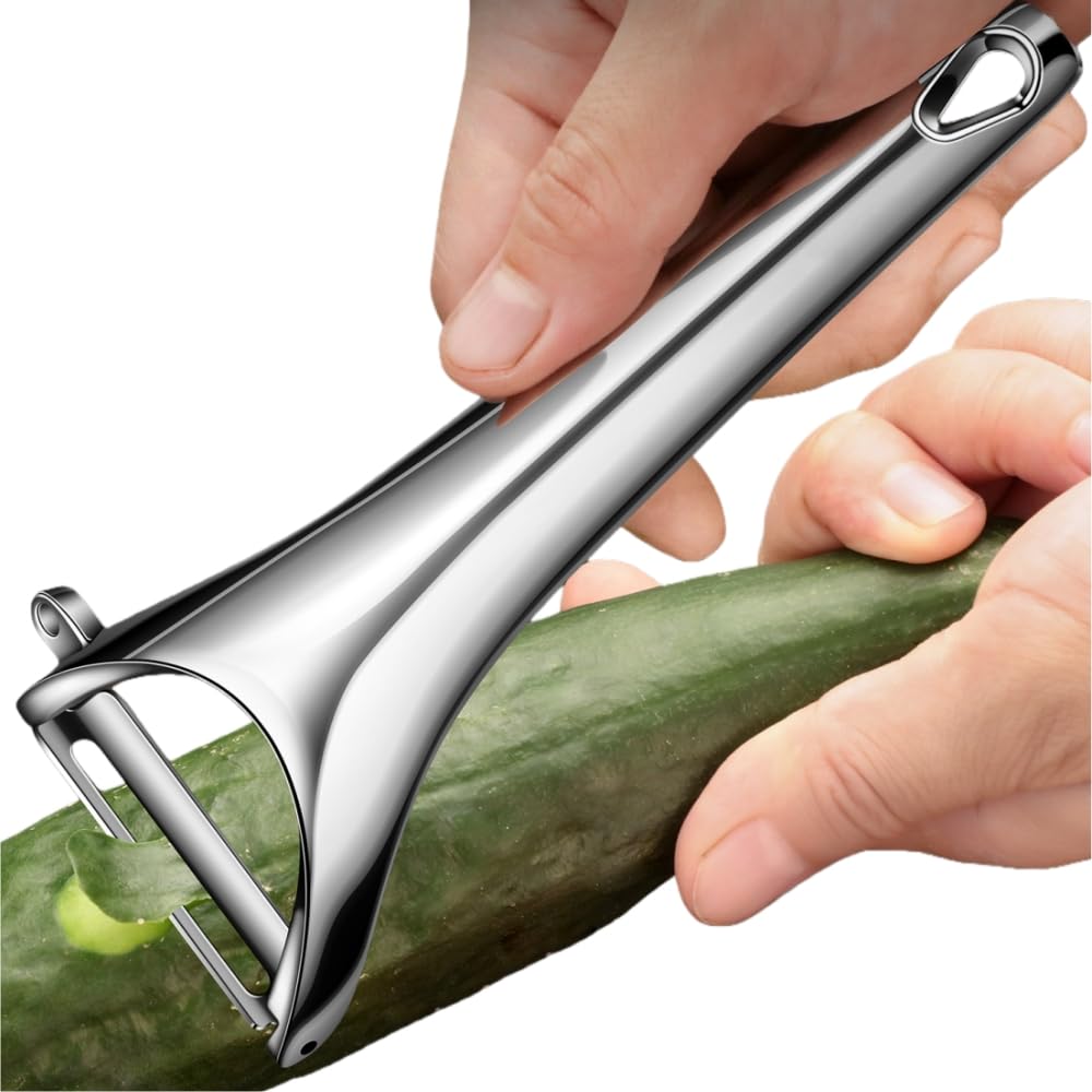 Huakai Y-Shaped Peeler with comfort grip for precise peeling.
