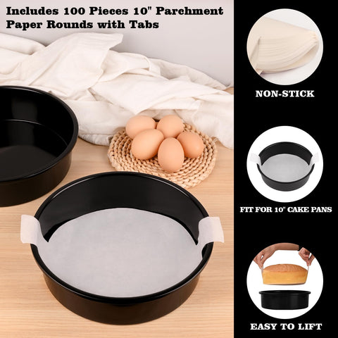 HUAKENER dishwasher-safe bake pans for simple cleanup after baking