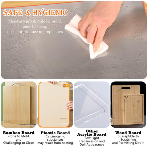 HUAKENER kitchen accessory blends with decor and doubles as dough mat
