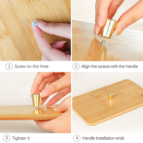 Hudgan breadbox used for bread, fruits, and snacks display on counter