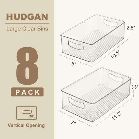 Hudgan straight-sided bin designed for quick access