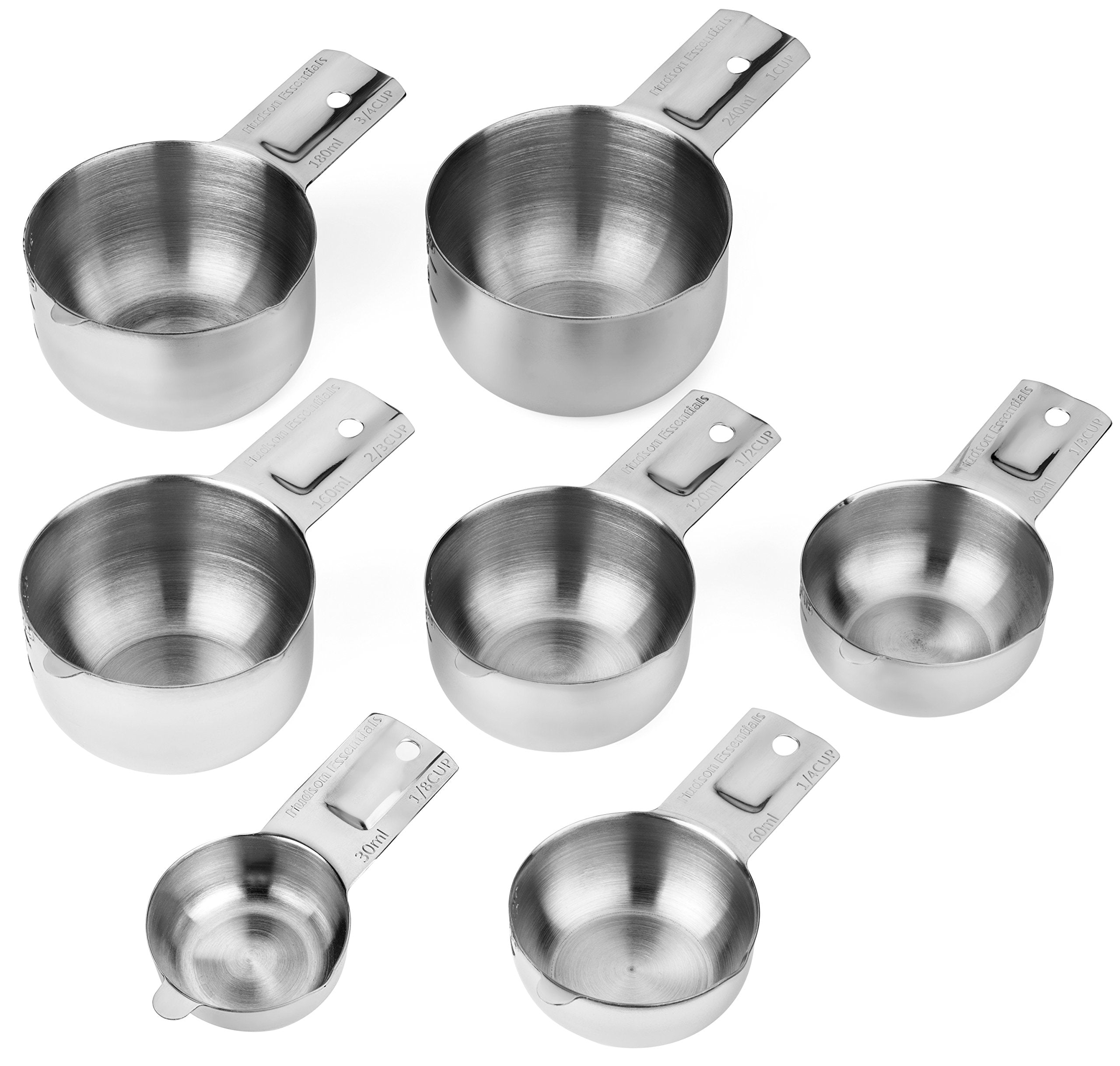 Hudson Essentials pour spout design guides smooth pouring with minimal drips.