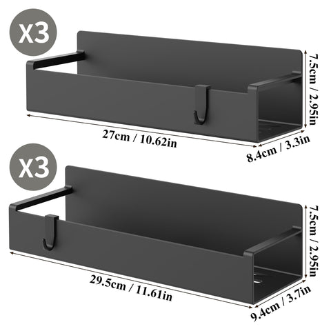 HuggieGems kitchen organizer set improves spice visibility and access.