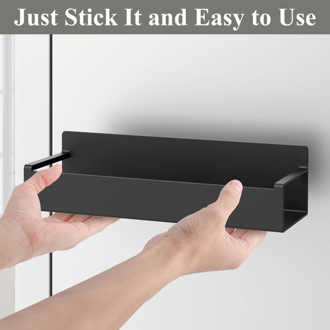 HuggieGems rustproof cup holder mounted on a fridge door for durable use