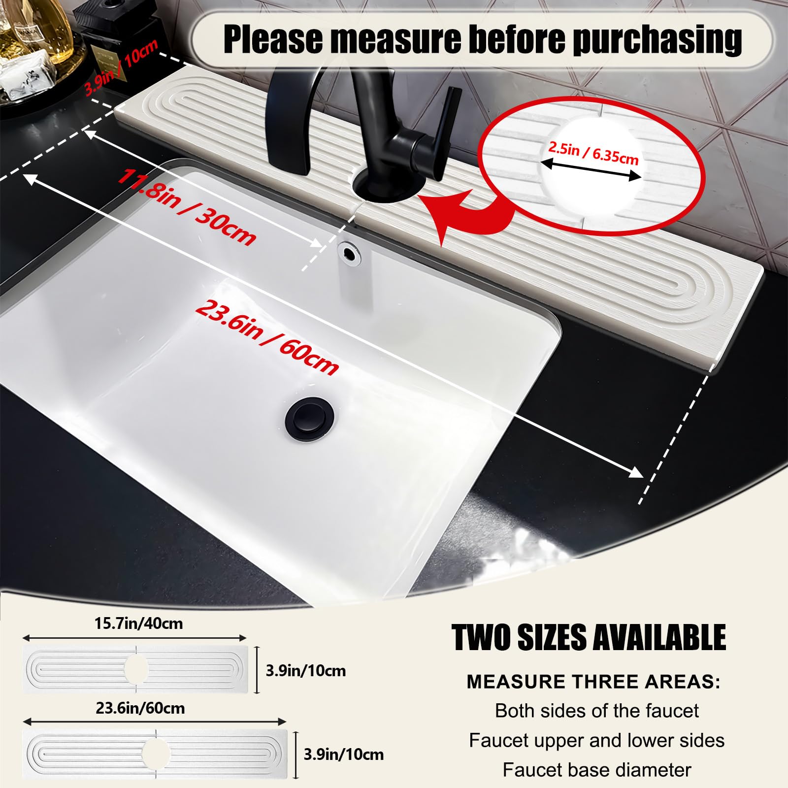 HUHAYUYA kitchen counter stone mat blends style with practical protection