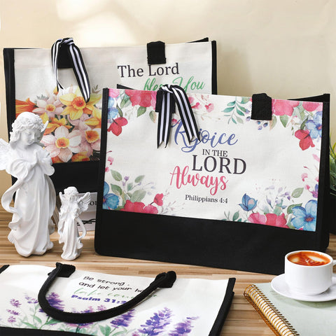 Huhumy tote bag ribbon detail adds stylish touch for outfits.