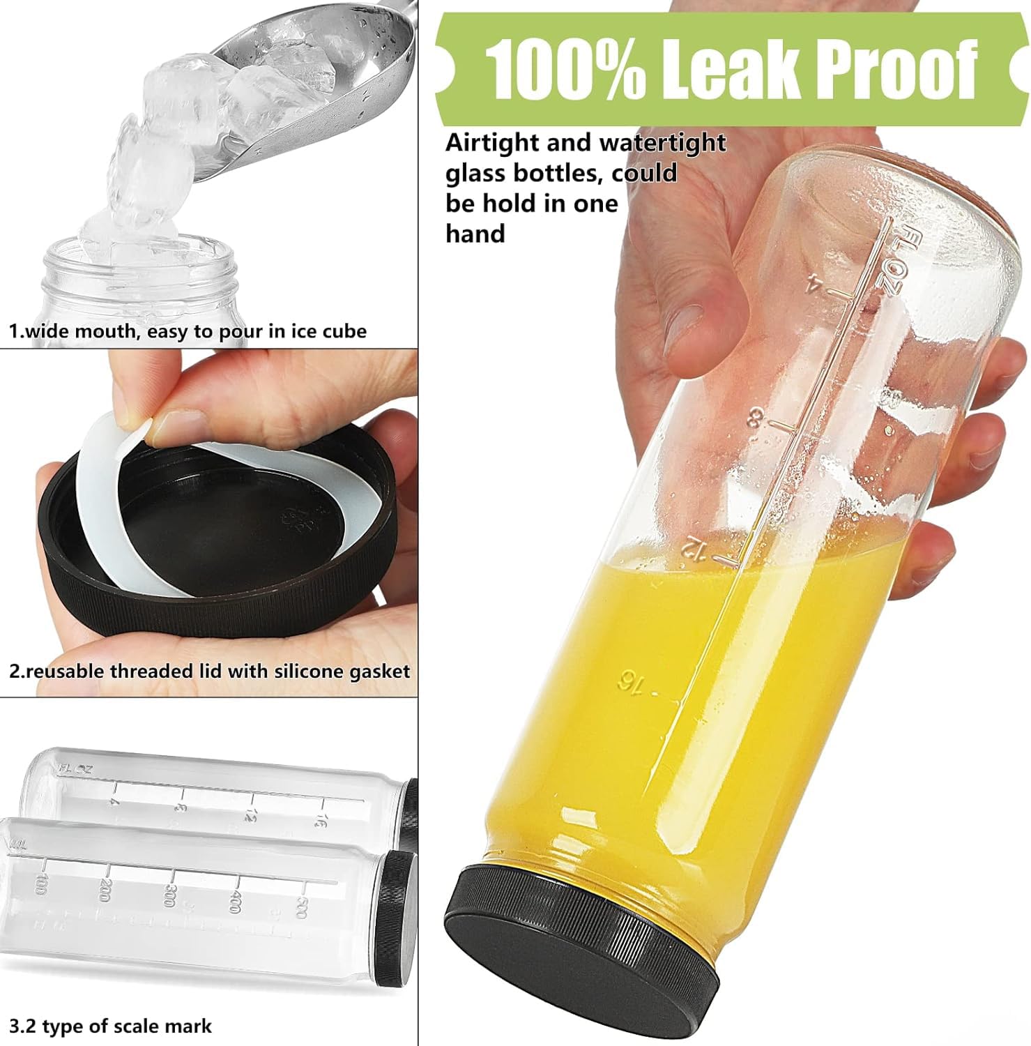 Huichuiero vanilla extract bottle fits standard bottles for easy storage.