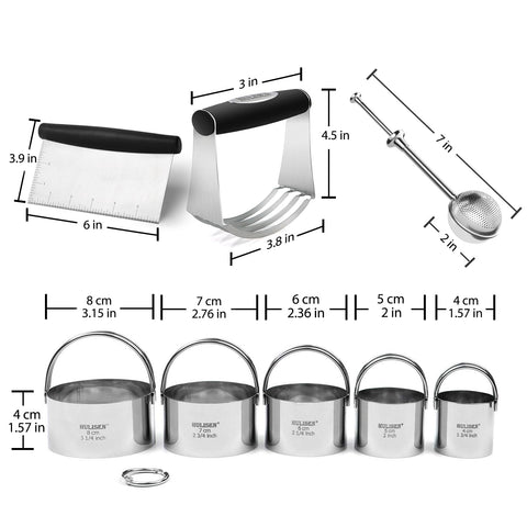 HULISEN gift-ready baking set in attractive packaging