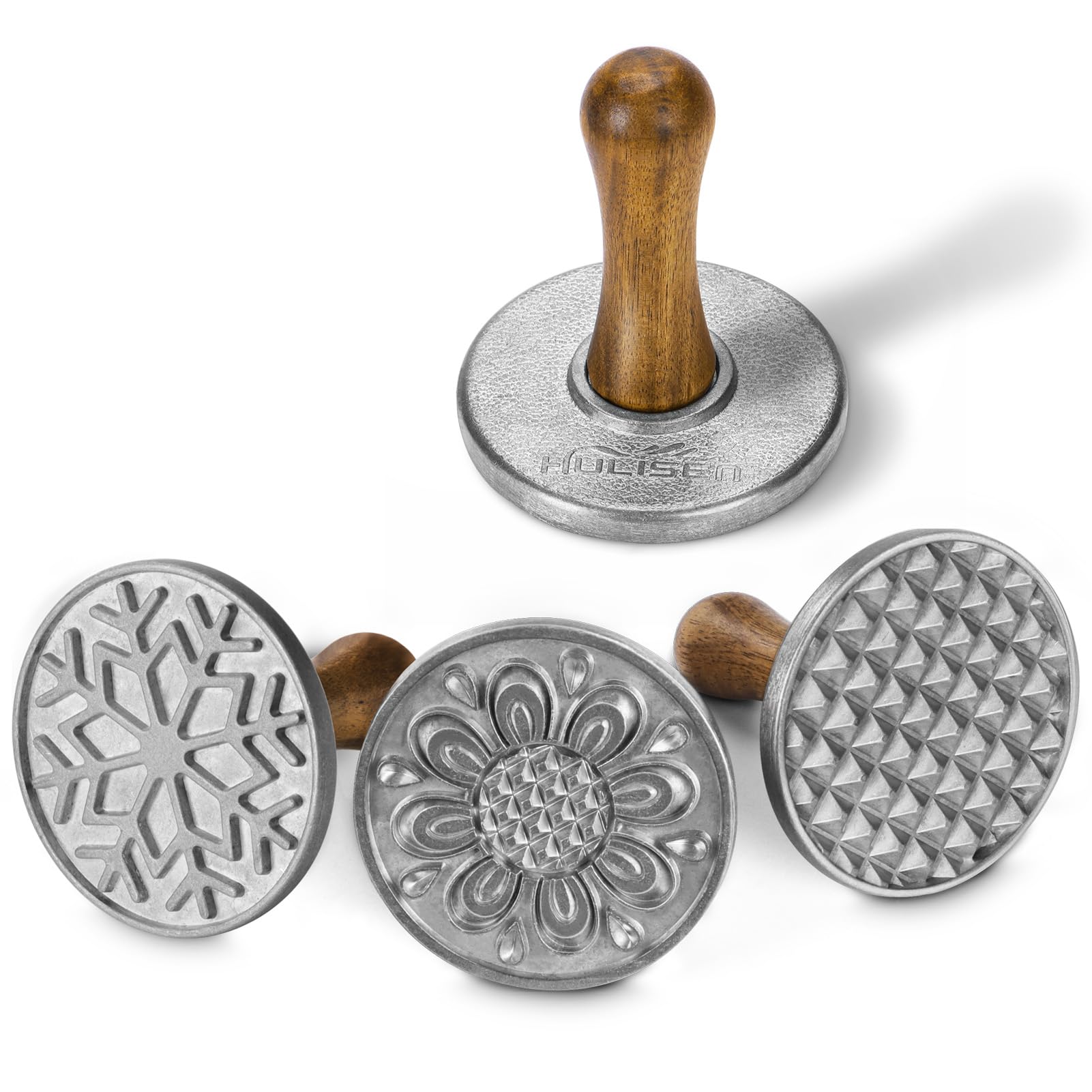 HULISEN cookie stamps sunflowers for decorative cookies and patterns