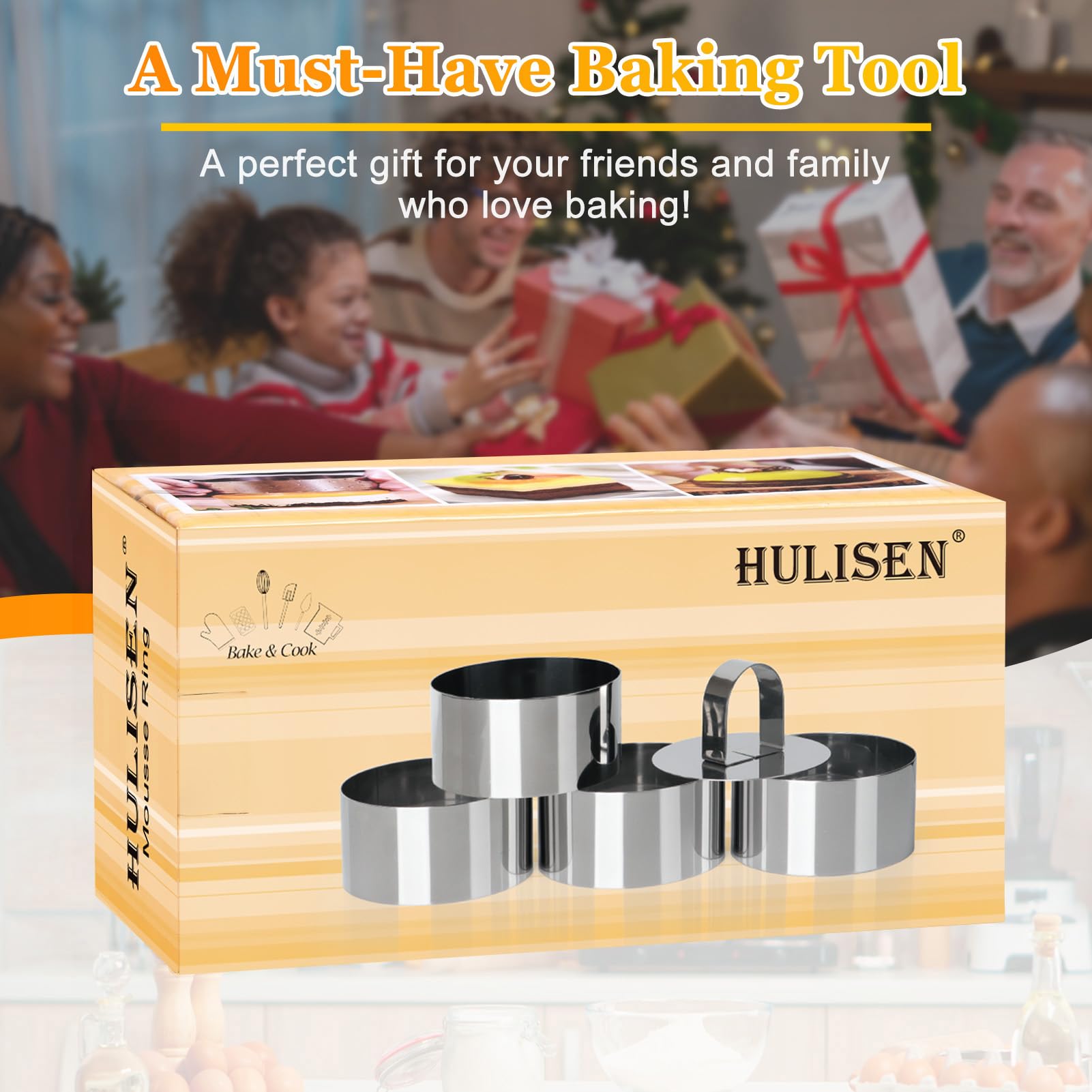 HULISEN gift box baking kit makes a thoughtful present for bakers
