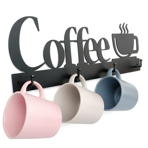 HULISEN metal coffee sign wall decor adds style to kitchen or office