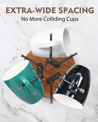 HULISEN space-saving design clears countertop clutter.
