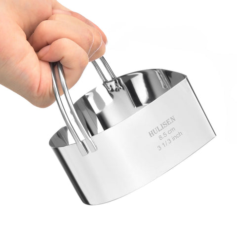 HULISEN stainless steel biscuit cutters with durable construction for everyday baking