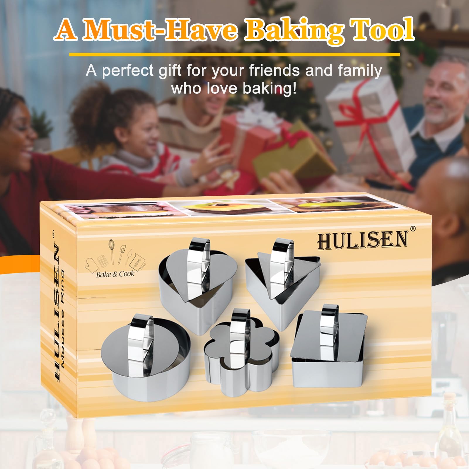 HULISEN storage box keeps the set organized